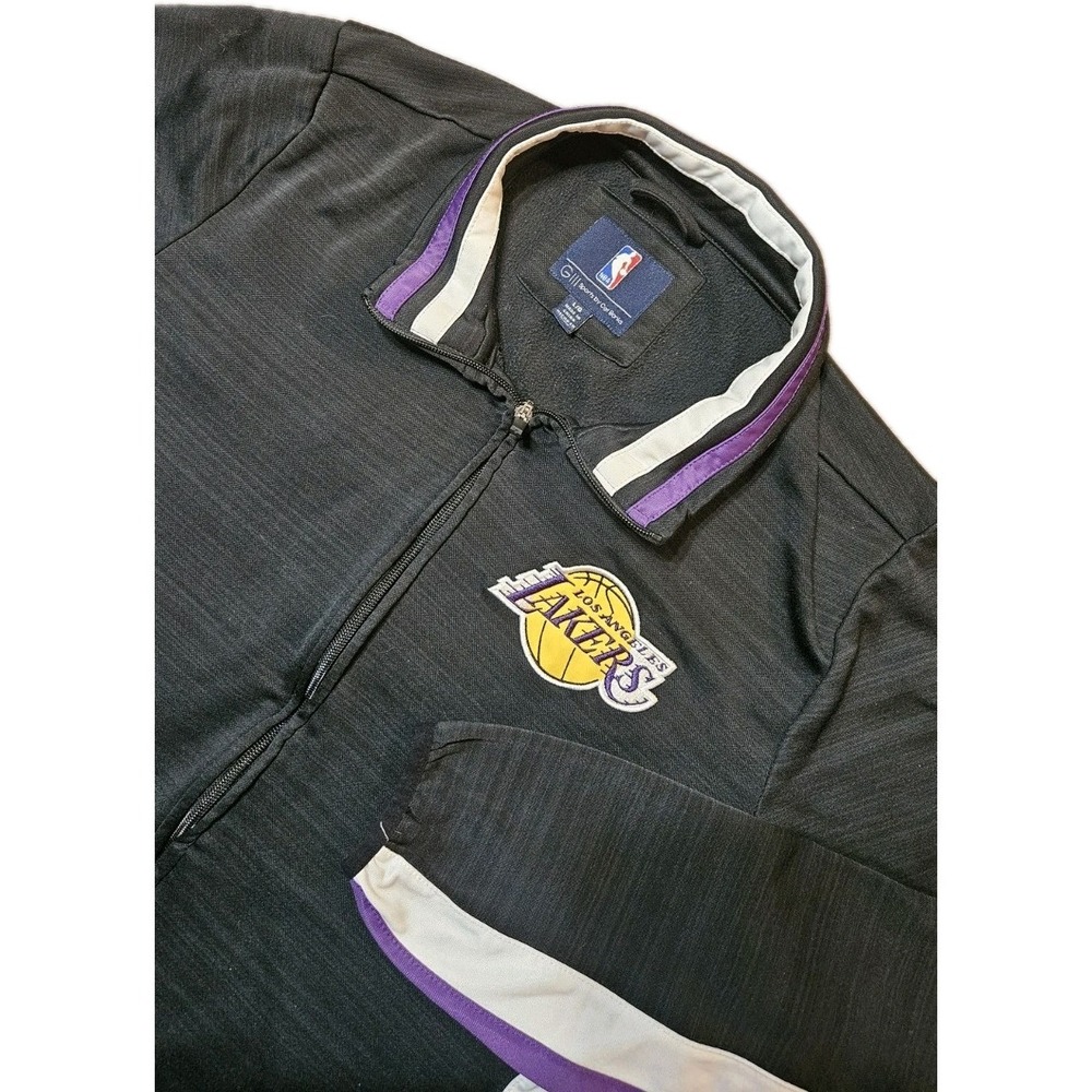 Los Angeles Lakers G-III By Carl Banks Zip-Up Jacket Mens Size Large